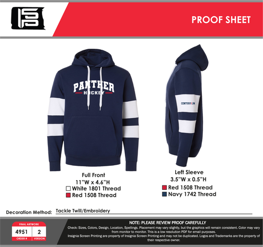 Unisex Jackson Way Hoodie - Panthers mockup